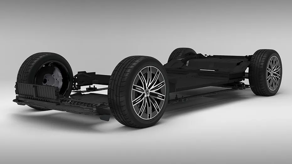 Полный привод Мерседес GLK-class EQS