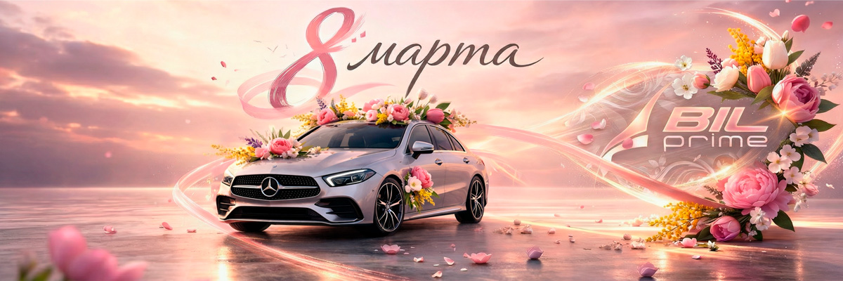 Mercedes - Акция 8 марта 2026